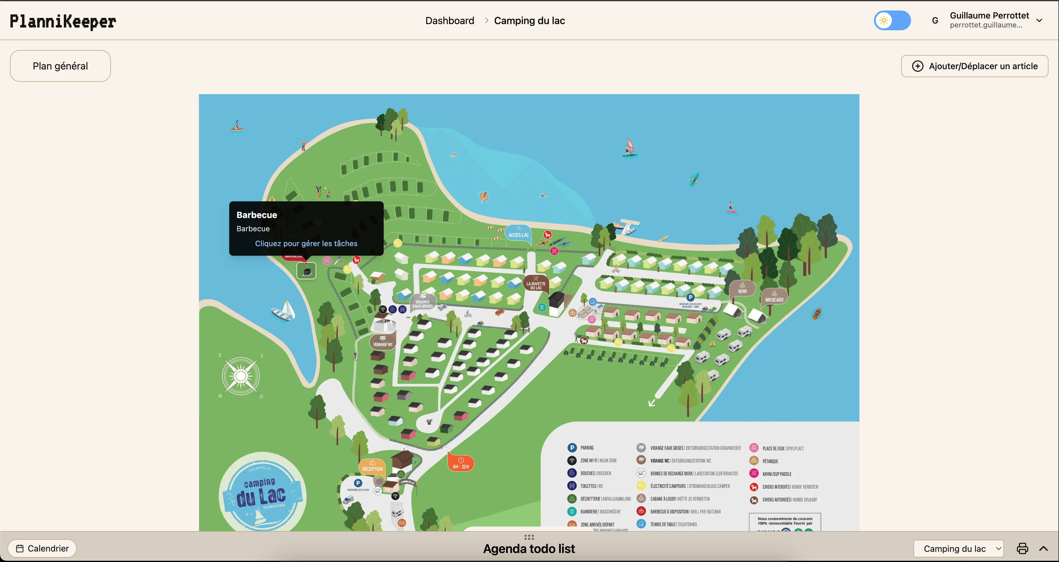 PlanniKeeper Dashboard